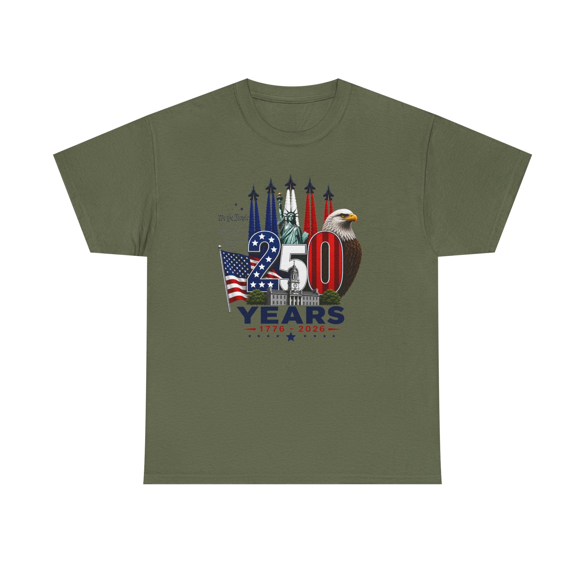 250 Years USA Patriotic – 1776–2026 Anniversary T-Shirt