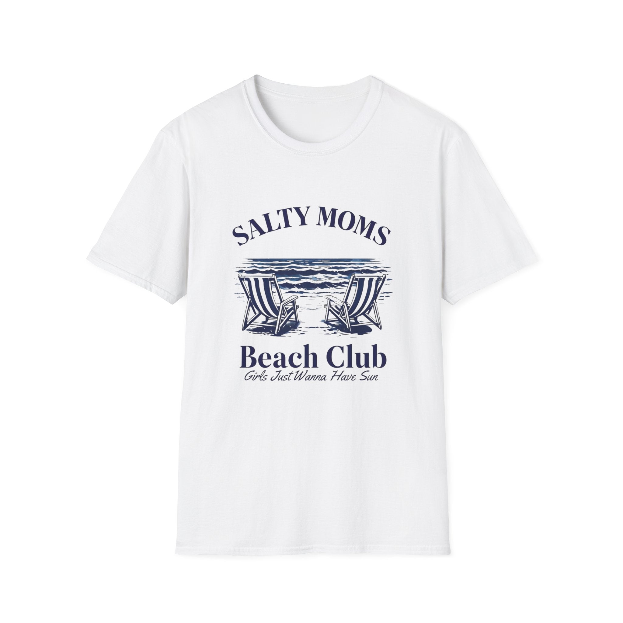 Salty Moms Beach Club — Coastal Mom Graphic Tee