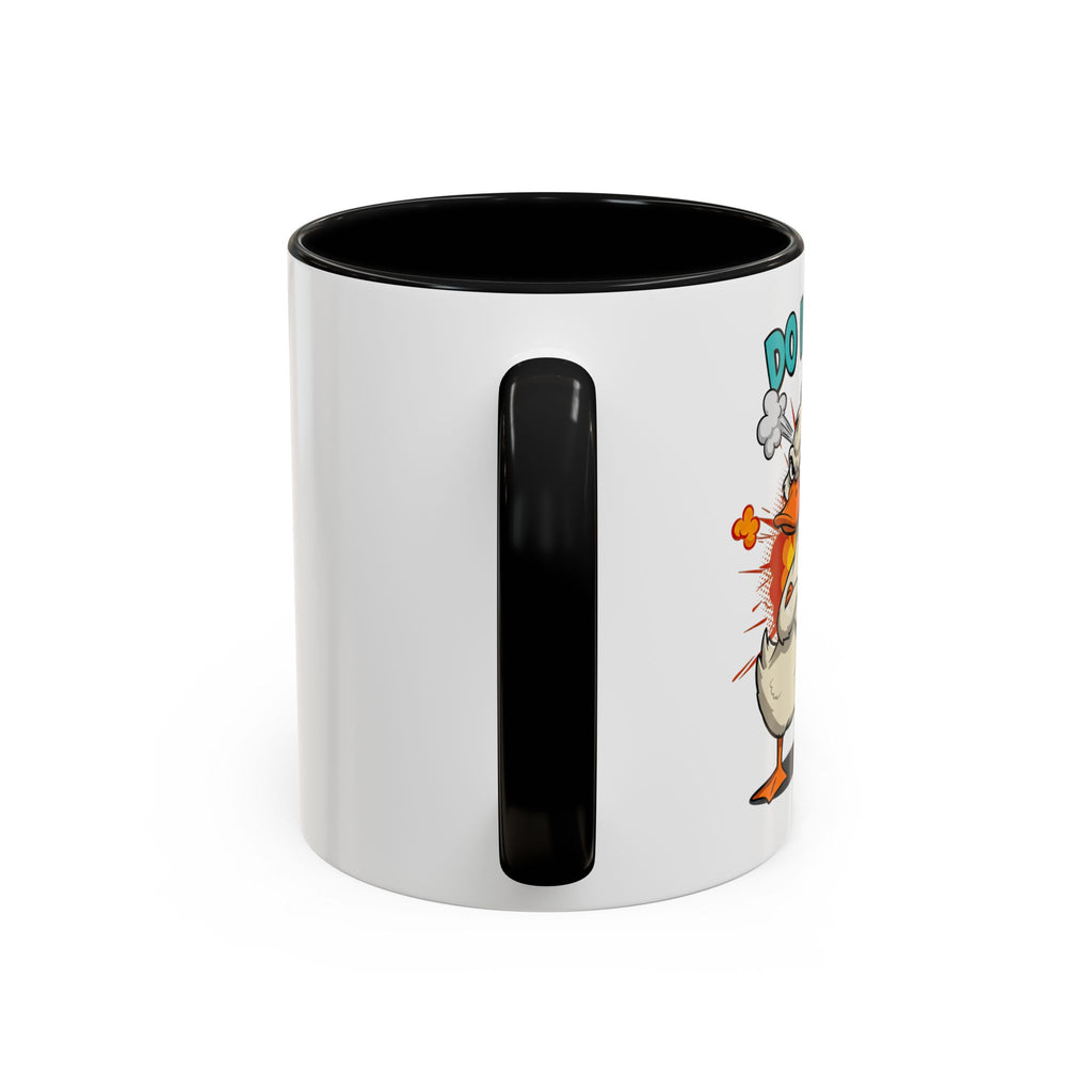 “Do I Look Like I Have A Duck?” Coffee Mug -Accent Ceramic Mug