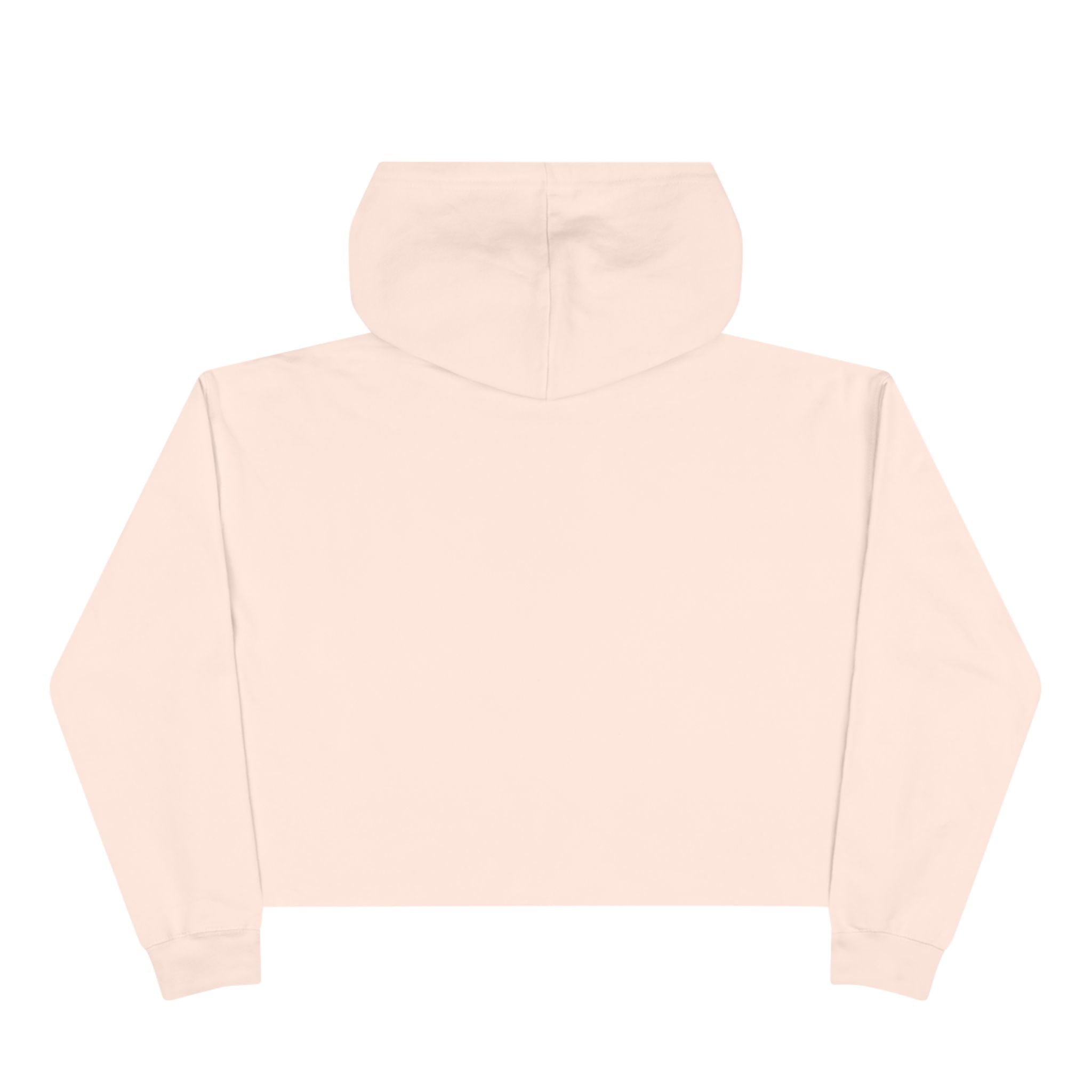 Anti Social Moms Club Crop Hoodie — Floral Coffee Graphic Cropped Hoodie for Introverted Moms