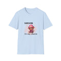 "Sarcasm It's My Charm" Cute Sarcastic Cow Graphic T-Shirt