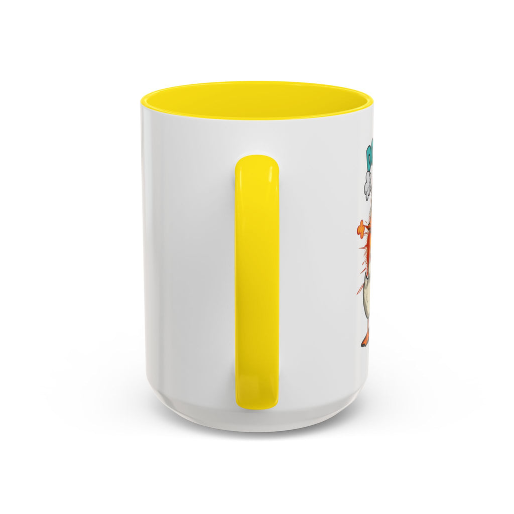 “Do I Look Like I Have A Duck?” Coffee Mug -Accent Ceramic Mug