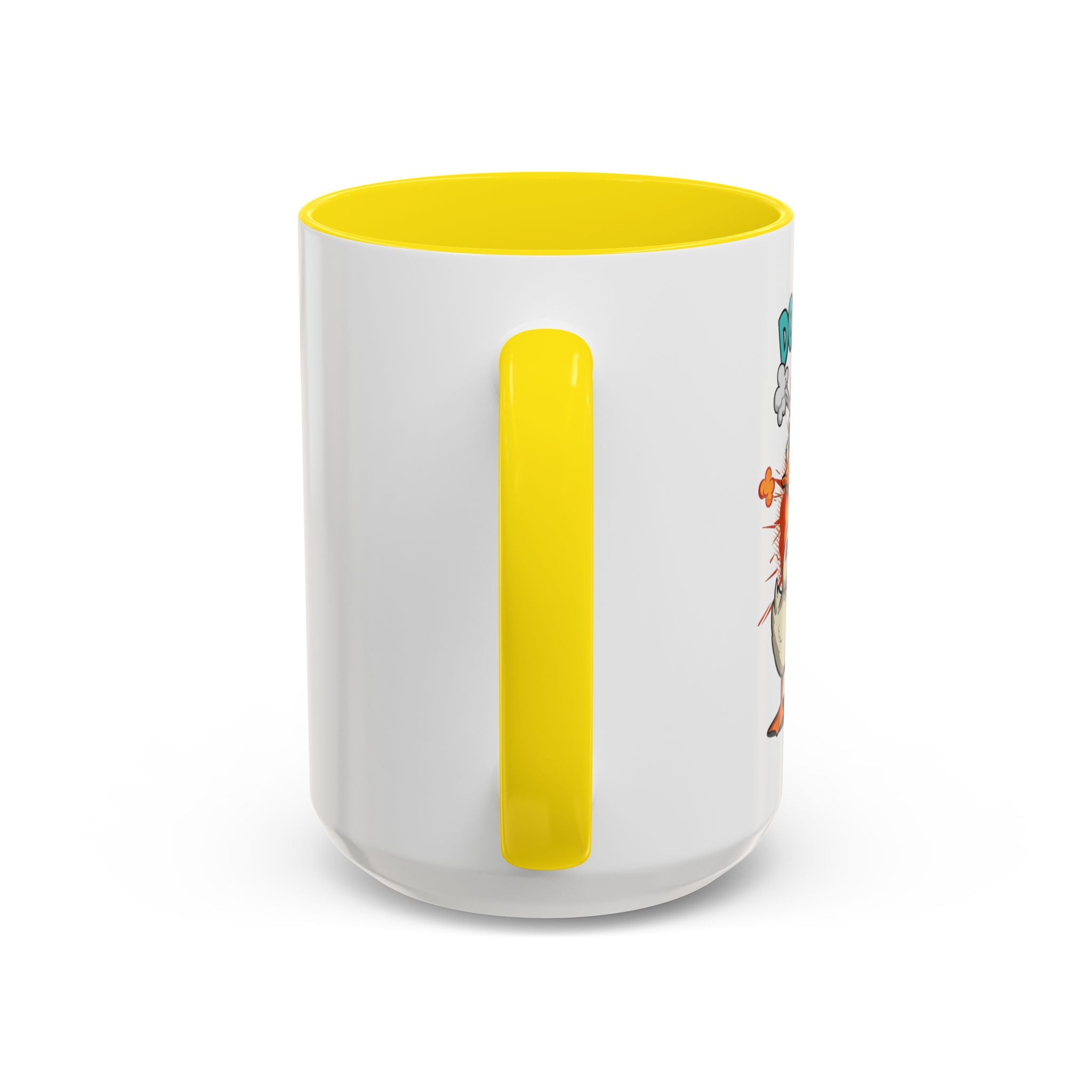 “Do I Look Like I Have A Duck?” Coffee Mug -Accent Ceramic Mug