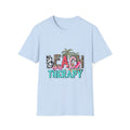 Beach Therapy Palm Trees & Leopard Print Summer Tee