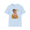 'Coffee & Shades' Retro Chic Woman Graphic Tee