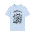 I'm Not Arguing, "I'm Just Explaining Why I'm Right" Funny Skull Graphic Tee