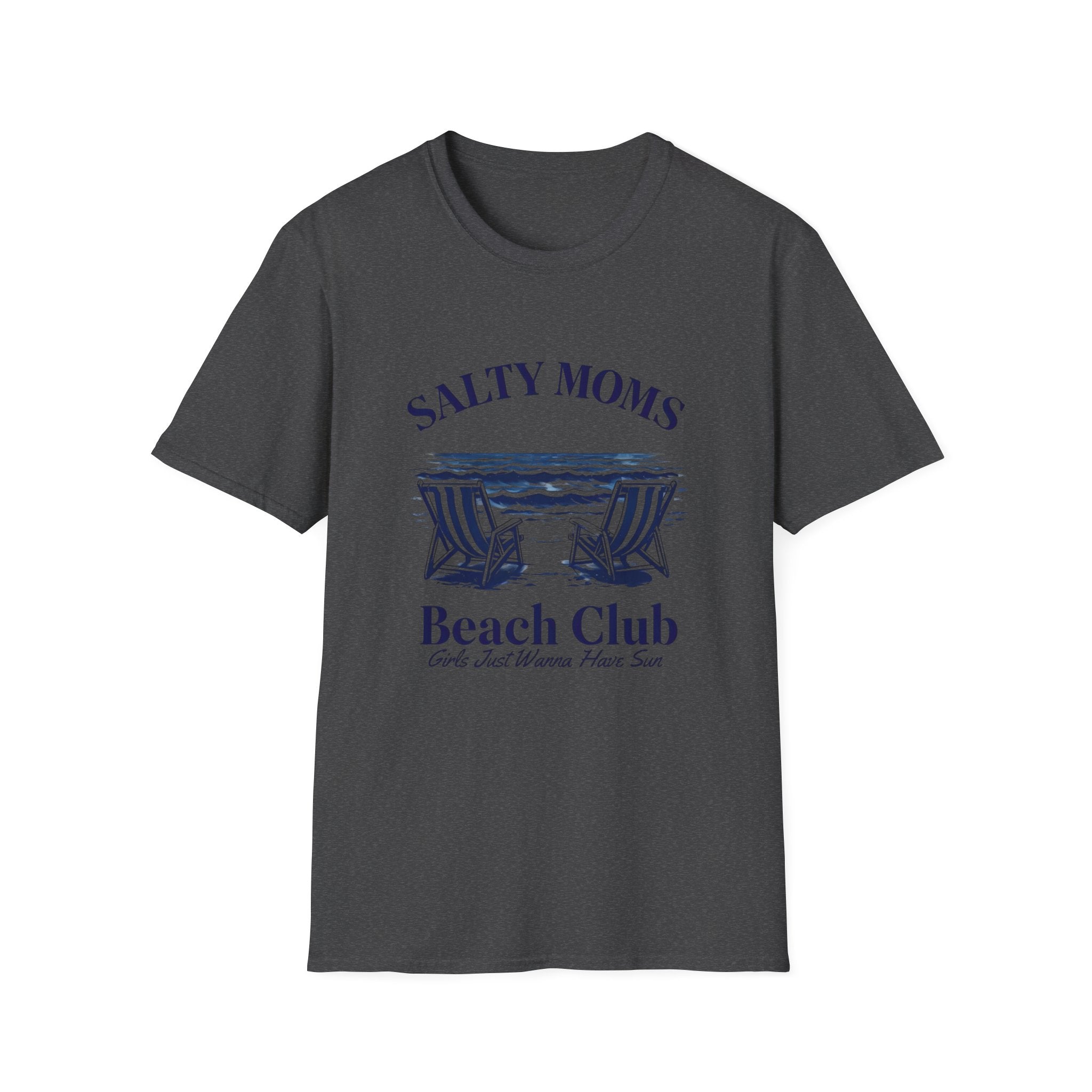 Salty Moms Beach Club — Coastal Mom Graphic Tee