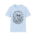 "Now Serving Backhanded Compliments" Skull & Roses Graphic Tee