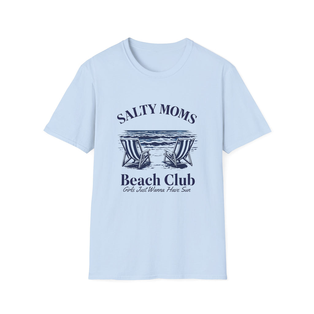 Salty Moms Beach Club — Coastal Mom Graphic Tee