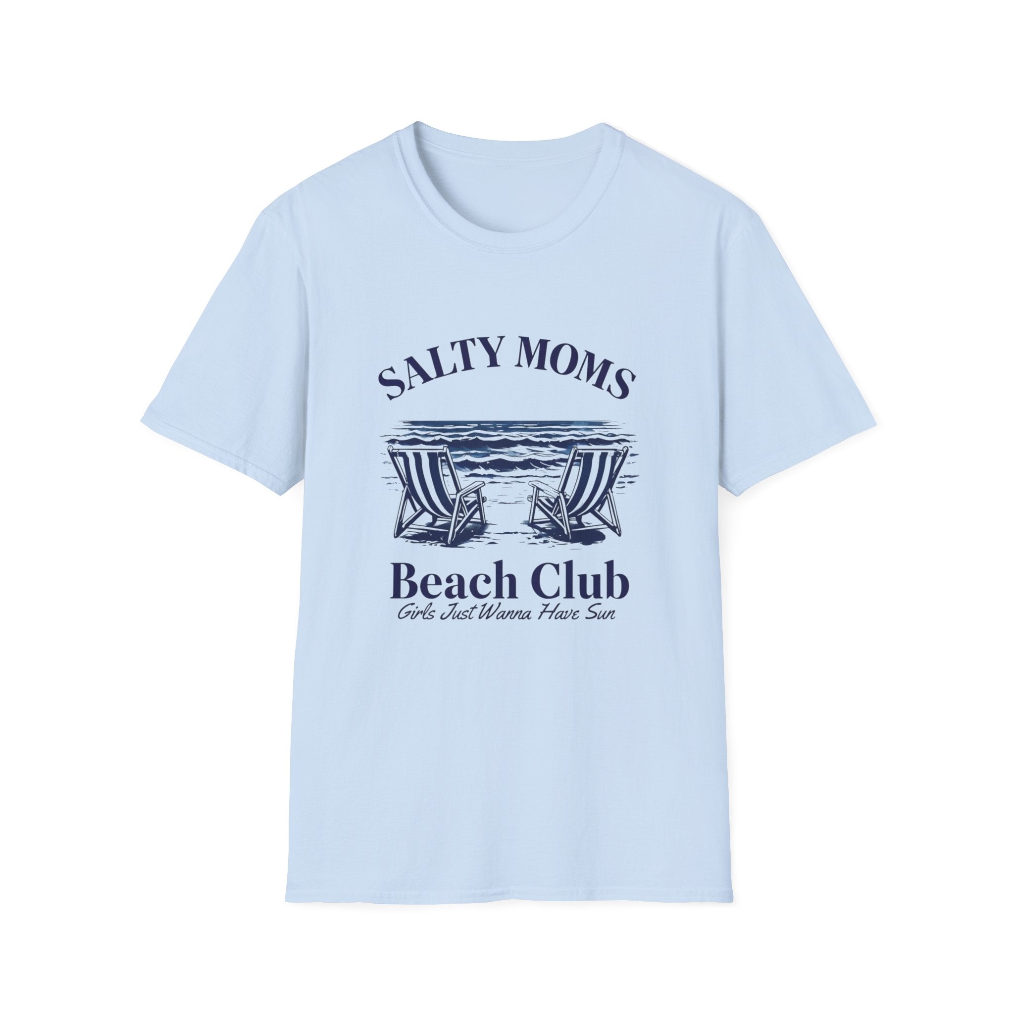 Salty Moms Beach Club — Coastal Mom Graphic Tee
