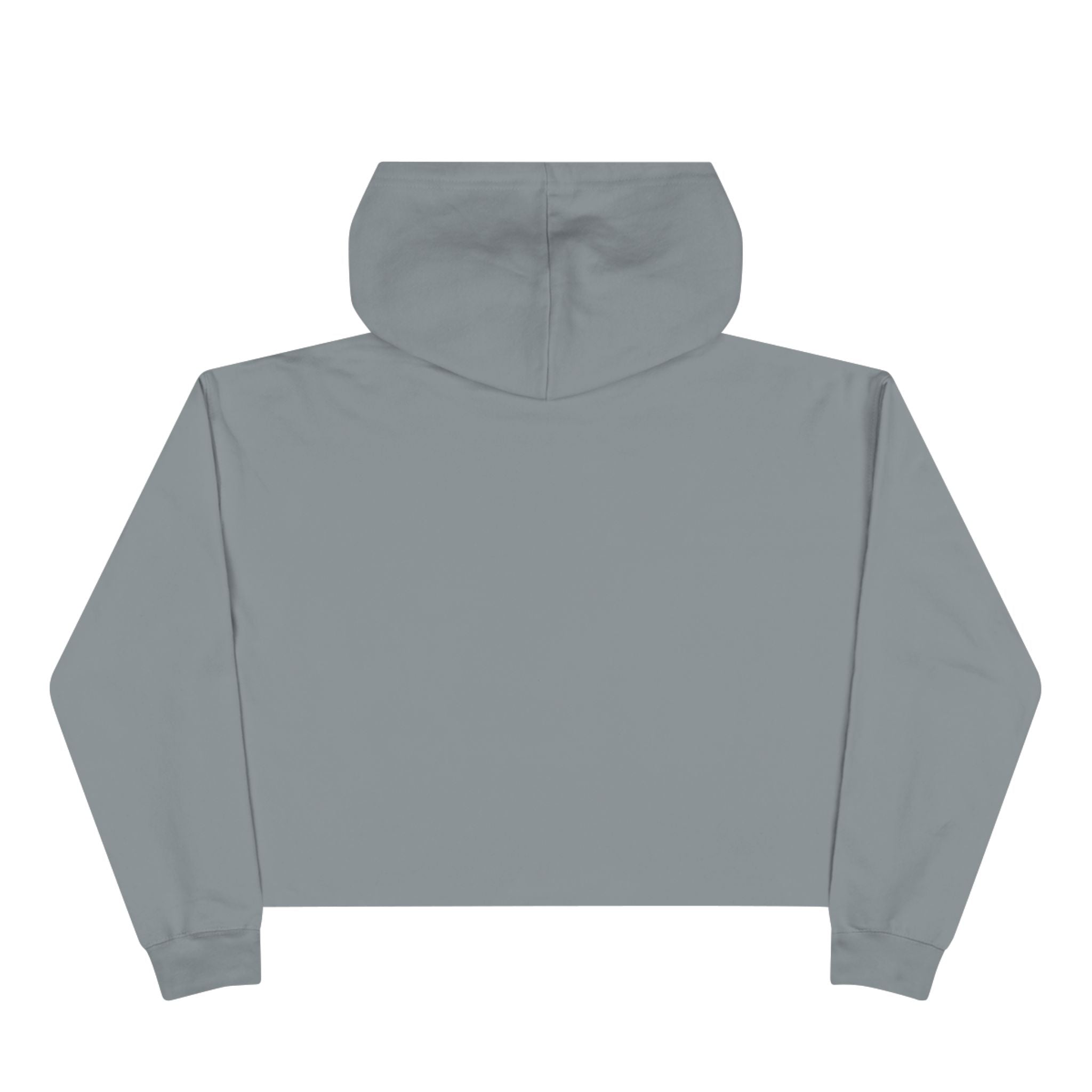 Anti Social Moms Club Crop Hoodie — Floral Coffee Graphic Cropped Hoodie for Introverted Moms