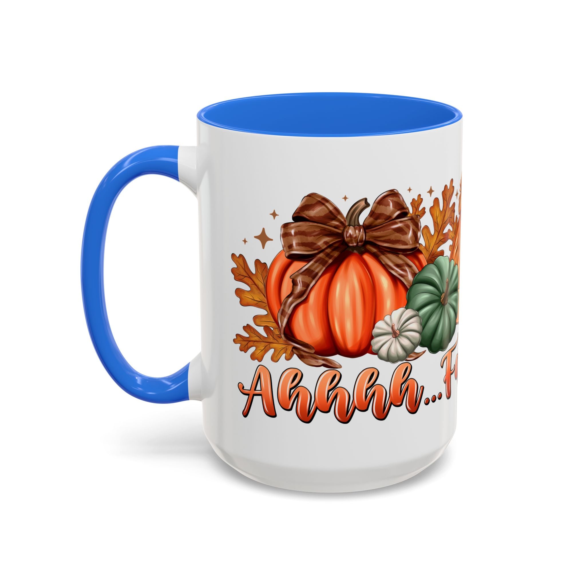 Fall Mug – Cozy Pumpkin & Knit Hat Coffee Cup (11/15oz)