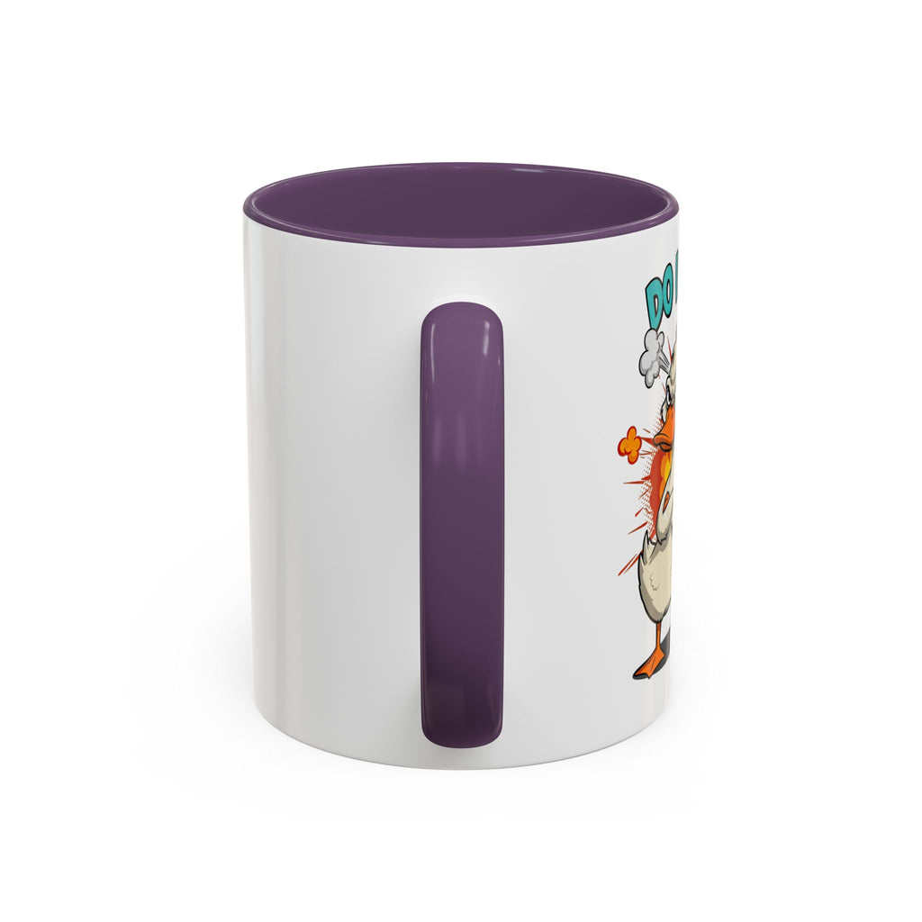 “Do I Look Like I Have A Duck?” Coffee Mug -Accent Ceramic Mug