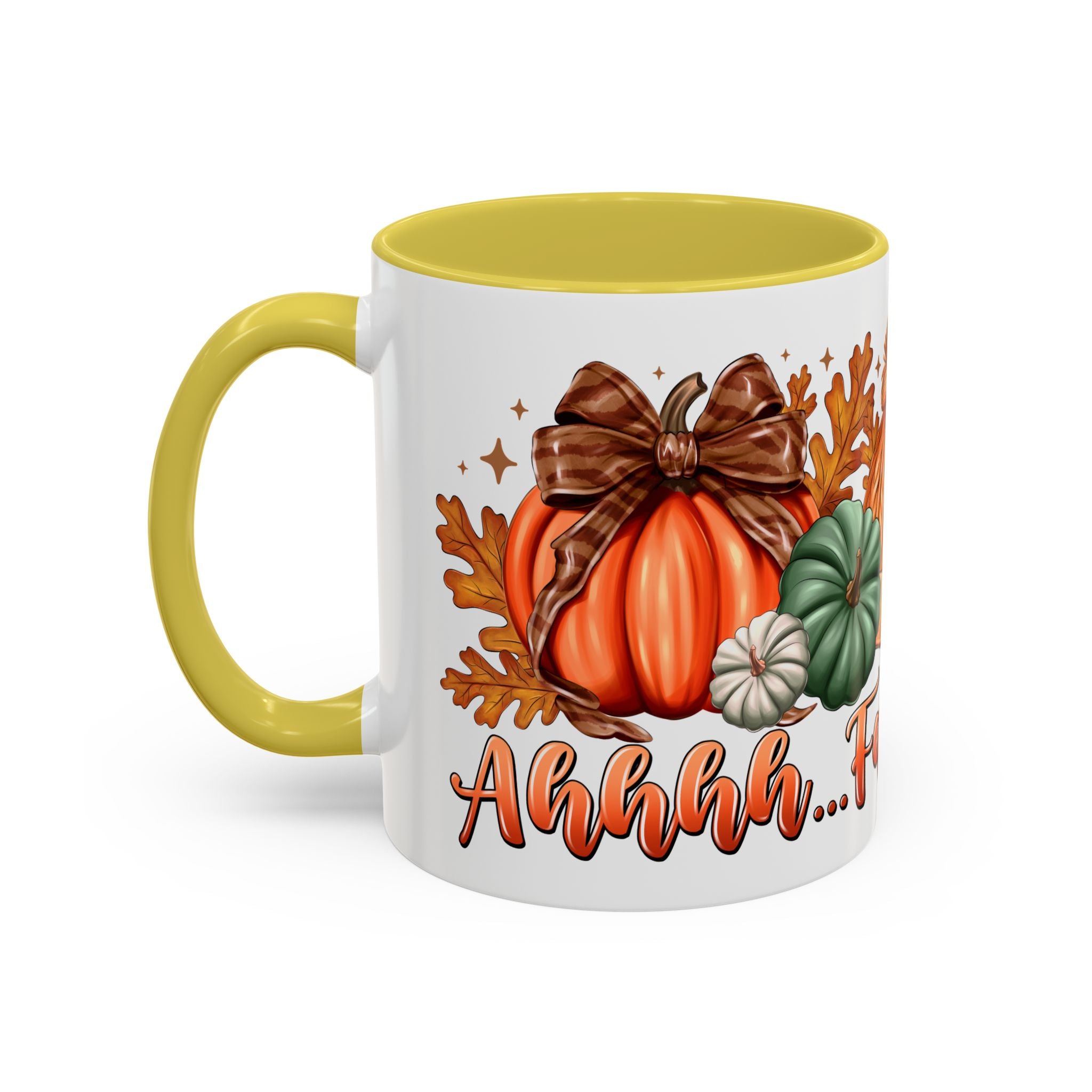 Fall Mug – Cozy Pumpkin & Knit Hat Coffee Cup (11/15oz)