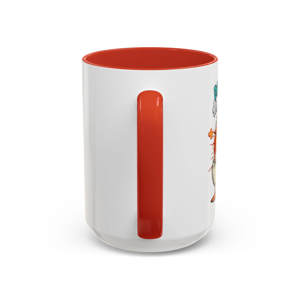 “Do I Look Like I Have A Duck?” Coffee Mug -Accent Ceramic Mug