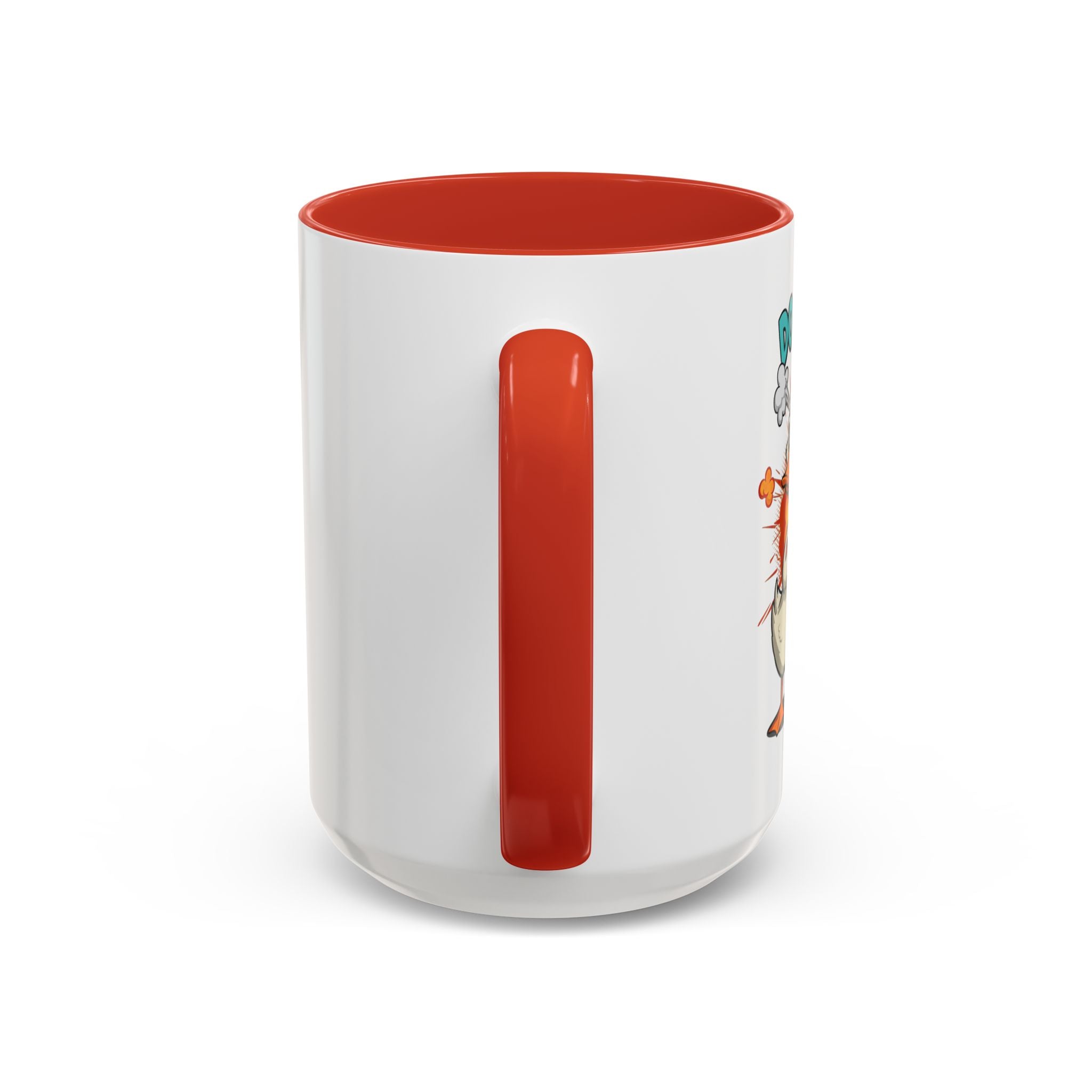 “Do I Look Like I Have A Duck?” Coffee Mug -Accent Ceramic Mug