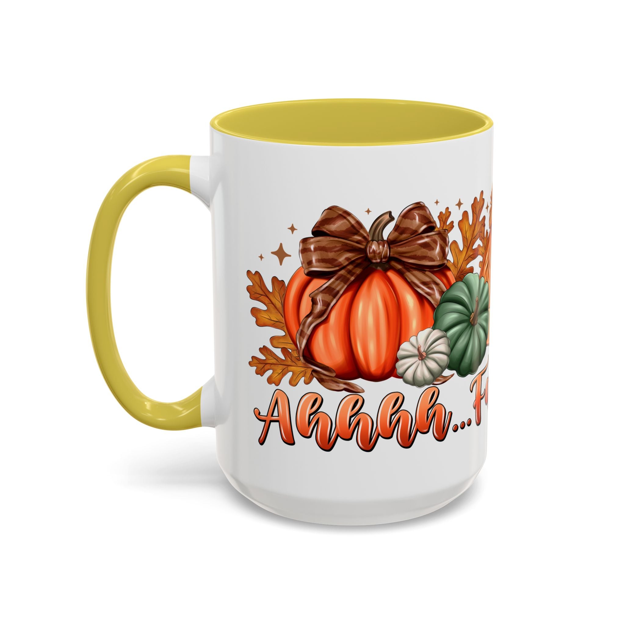 Fall Mug – Cozy Pumpkin & Knit Hat Coffee Cup (11/15oz)