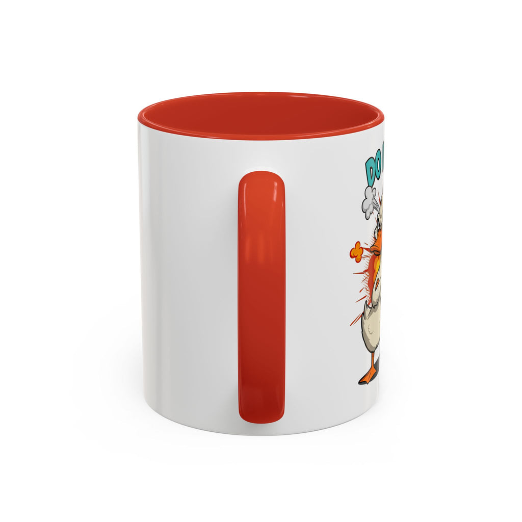 “Do I Look Like I Have A Duck?” Coffee Mug -Accent Ceramic Mug
