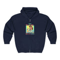 "I Don't Rise and Shine" Graphic Zip-Up Hoodie