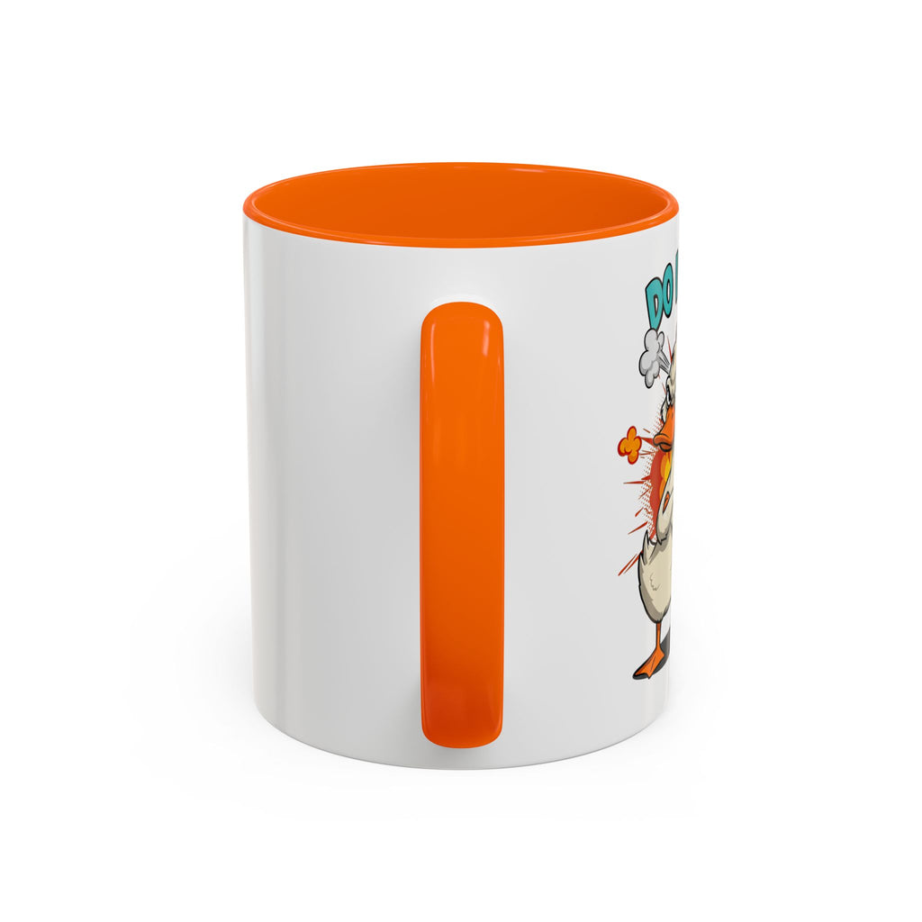 “Do I Look Like I Have A Duck?” Coffee Mug -Accent Ceramic Mug