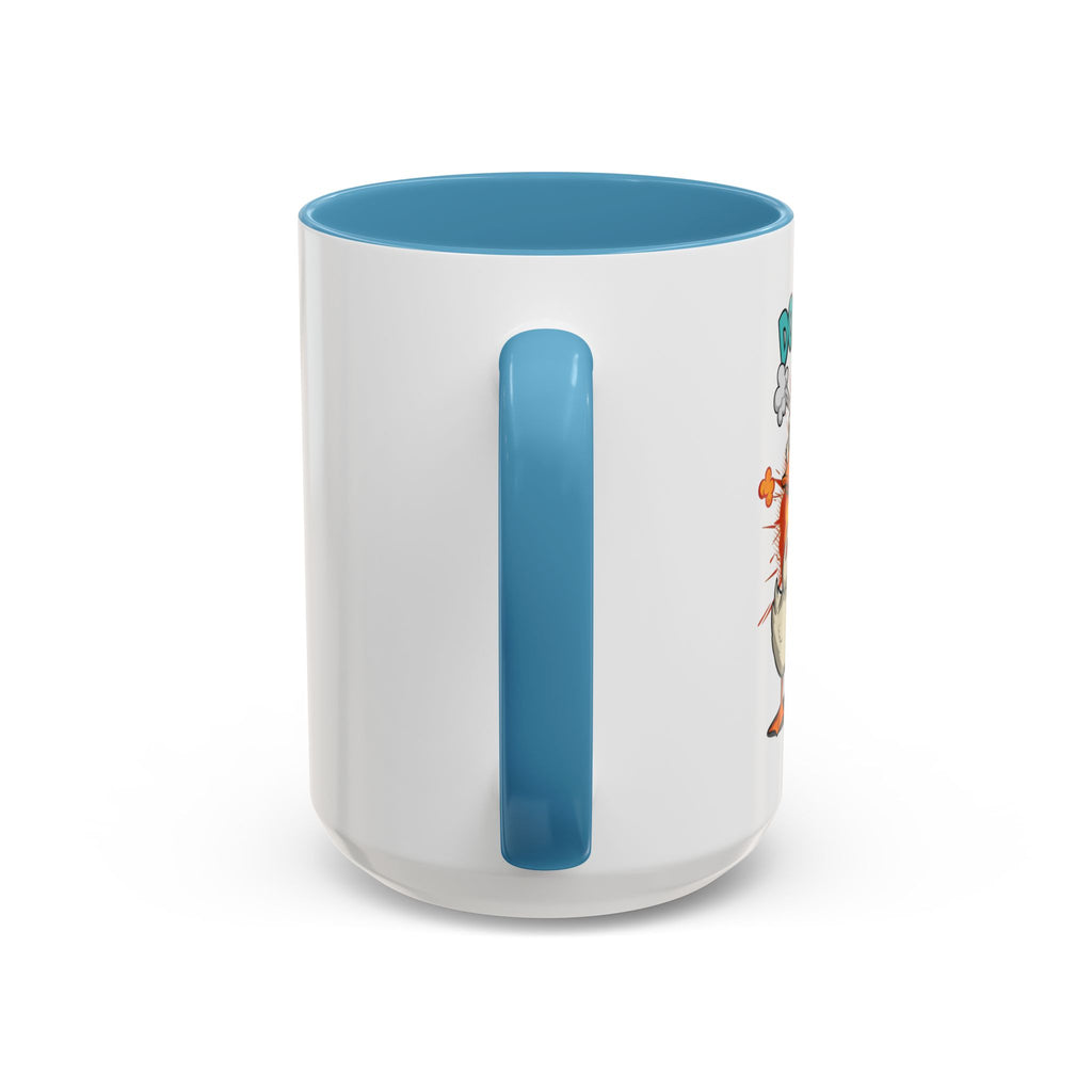 “Do I Look Like I Have A Duck?” Coffee Mug -Accent Ceramic Mug