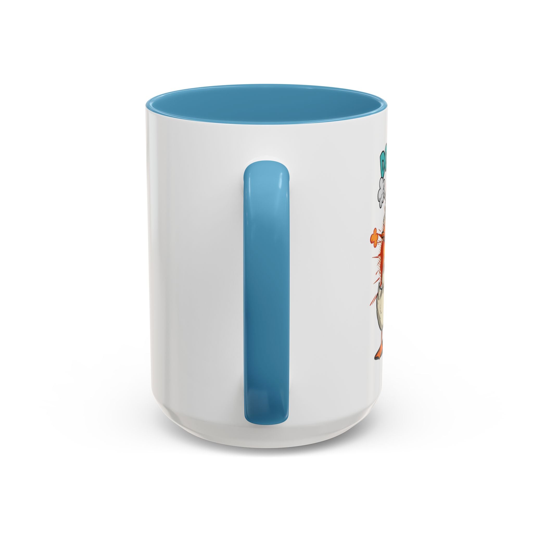 “Do I Look Like I Have A Duck?” Coffee Mug -Accent Ceramic Mug