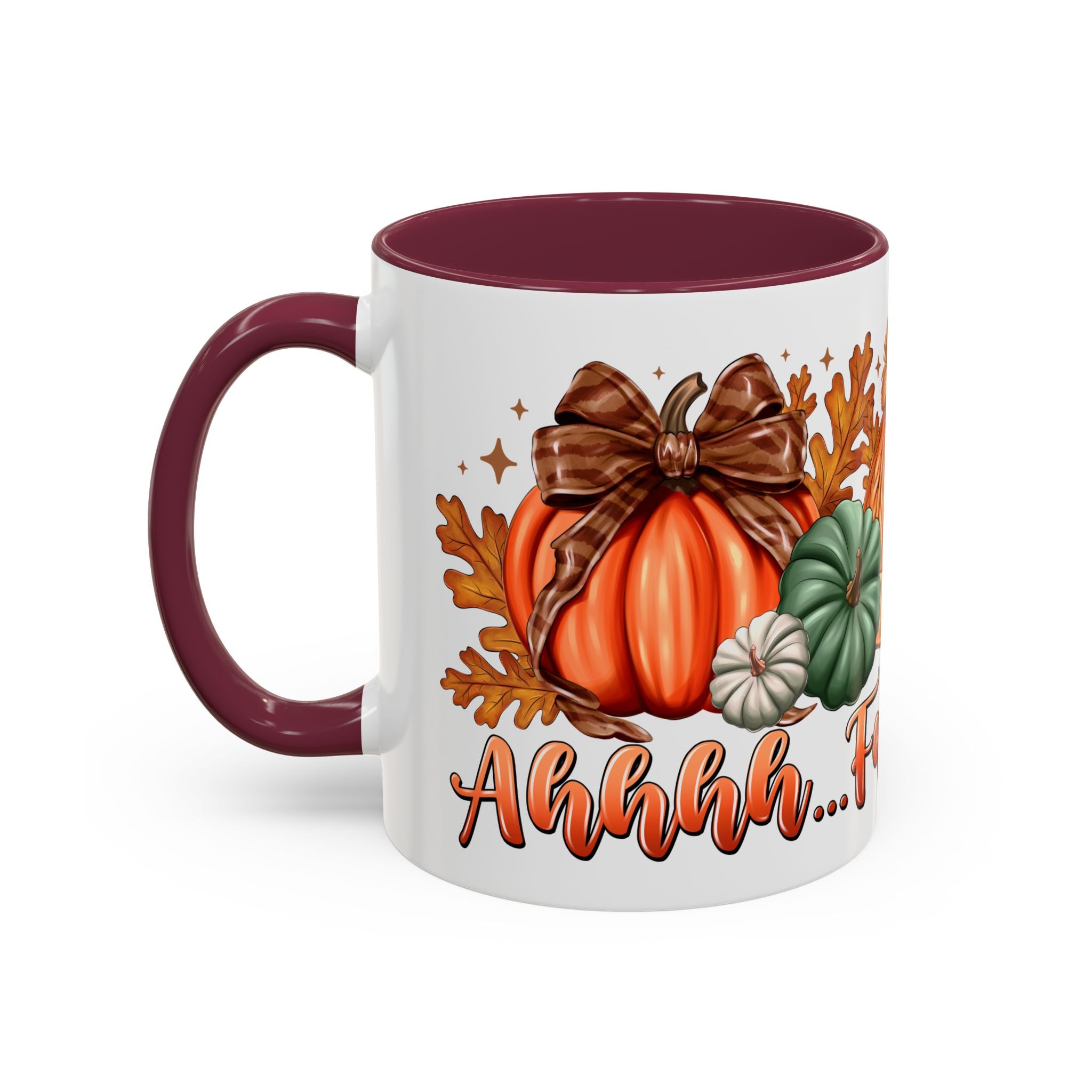 Fall Mug – Cozy Pumpkin & Knit Hat Coffee Cup (11/15oz)