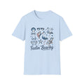 'Feelin' Beachy' Flamingo & Seashell Beach Vibes Graphic Tee