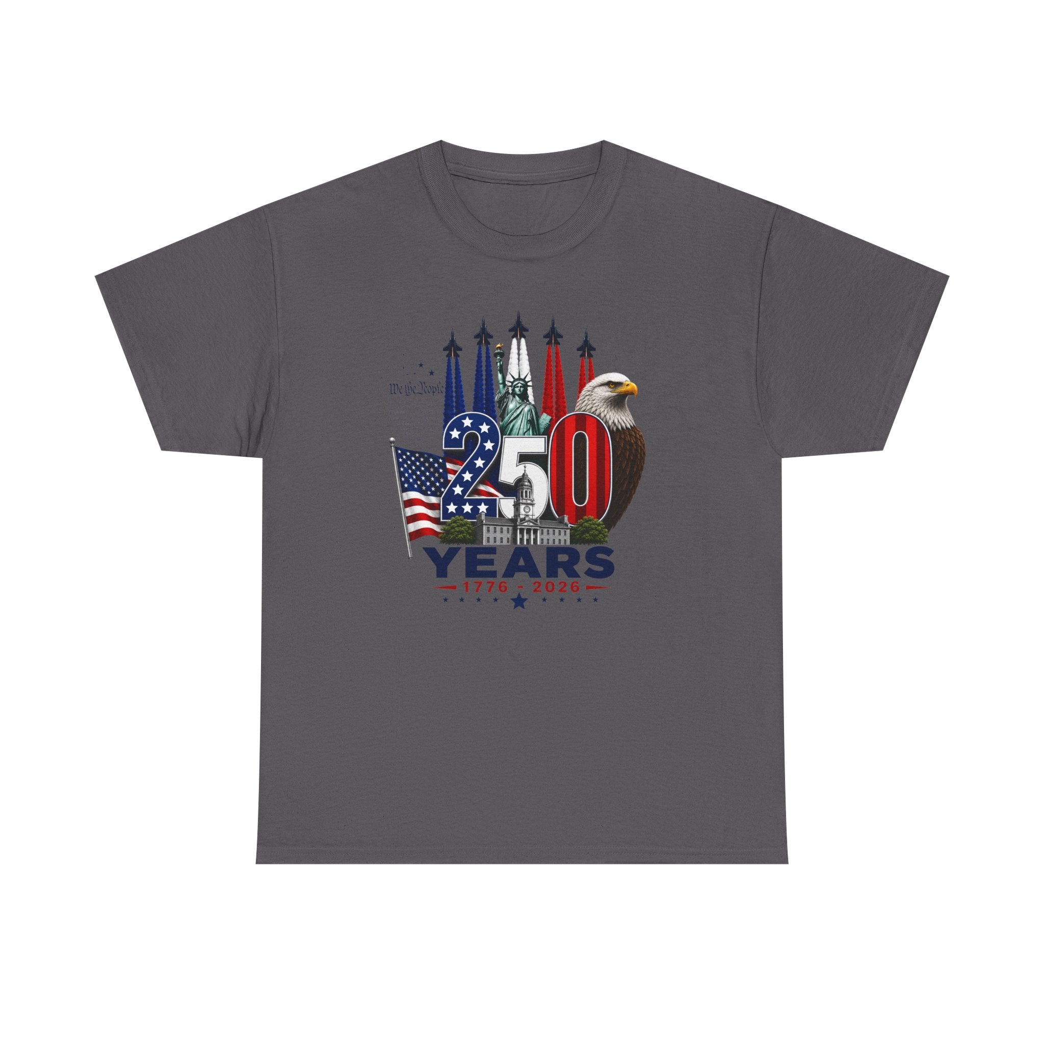 250 Years USA Patriotic – 1776–2026 Anniversary T-Shirt