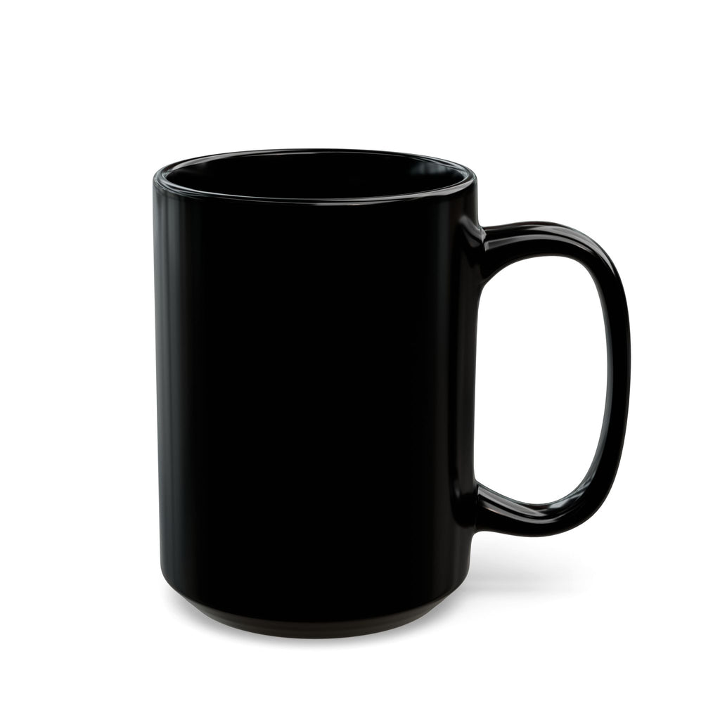 "If Only Sarcasm Burned Calories" Colorful Feminism Design Black Ceramic Mug (11oz & 15oz)