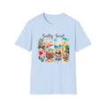 Salty Soul Beach Tropical Surf Graphic Tee