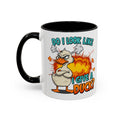 “Do I Look Like I Have A Duck?” Coffee Mug -Accent Ceramic Mug
