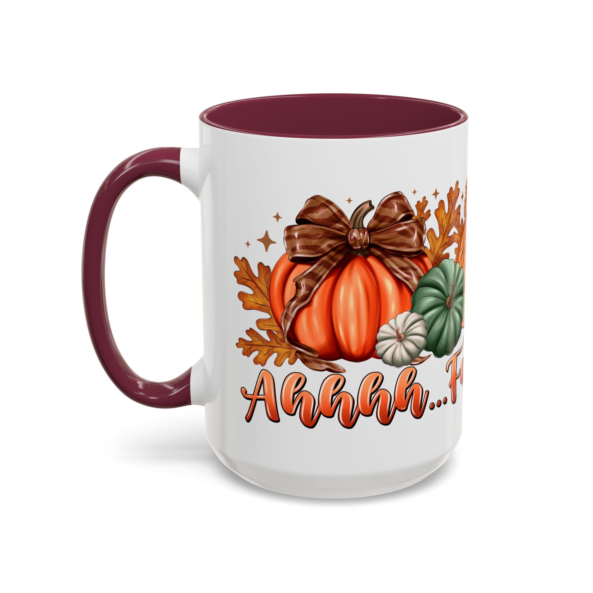 Fall Mug – Cozy Pumpkin & Knit Hat Coffee Cup (11/15oz)