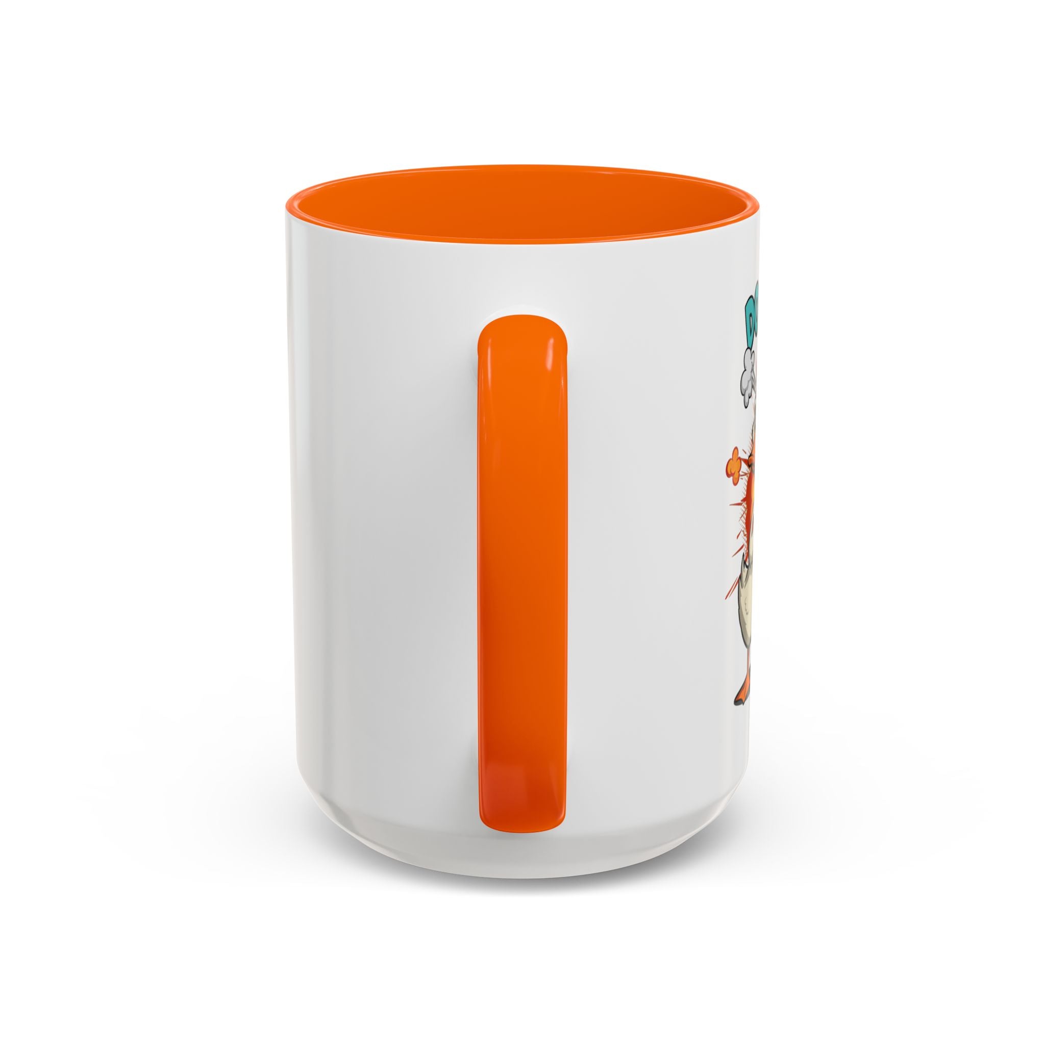 “Do I Look Like I Have A Duck?” Coffee Mug -Accent Ceramic Mug