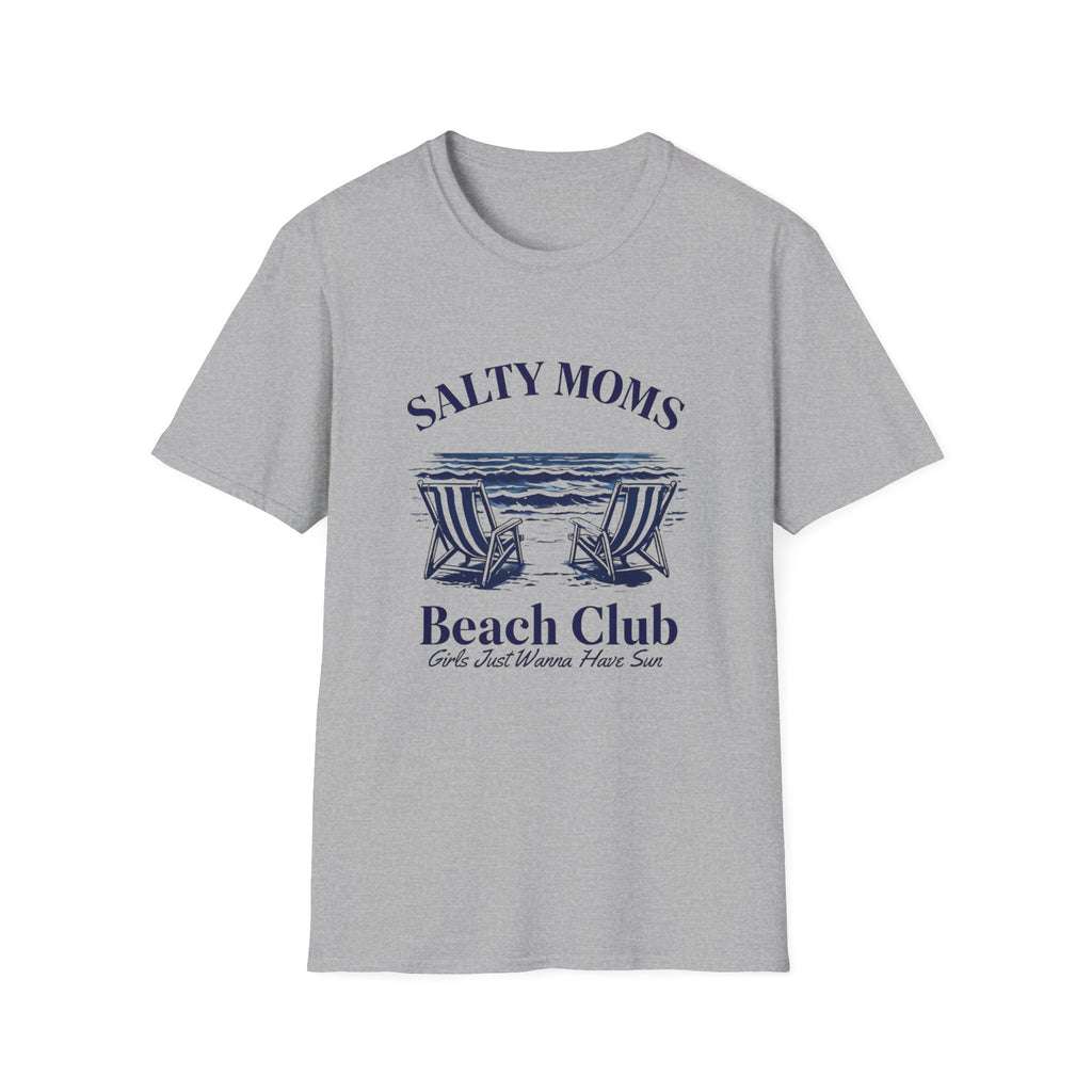 Salty Moms Beach Club — Coastal Mom Graphic Tee