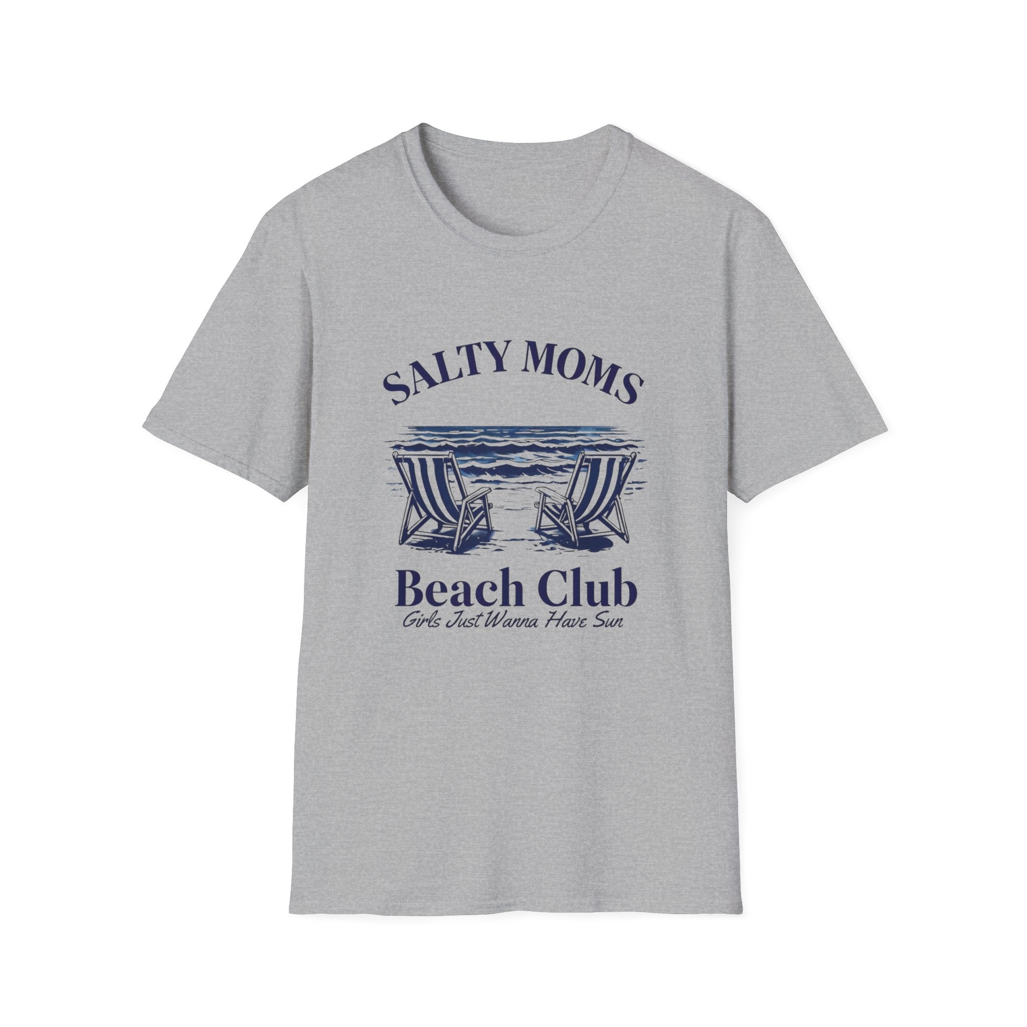 Salty Moms Beach Club — Coastal Mom Graphic Tee