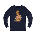 Coffee & Sunshine Relaxed Boho Woman Graphic Long Sleeve Tee