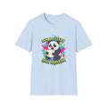 "Low Battery High Sarcasm" - Panda T-Shirt