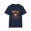"Coffee Because Adulting Is Hard"- T-Shirt