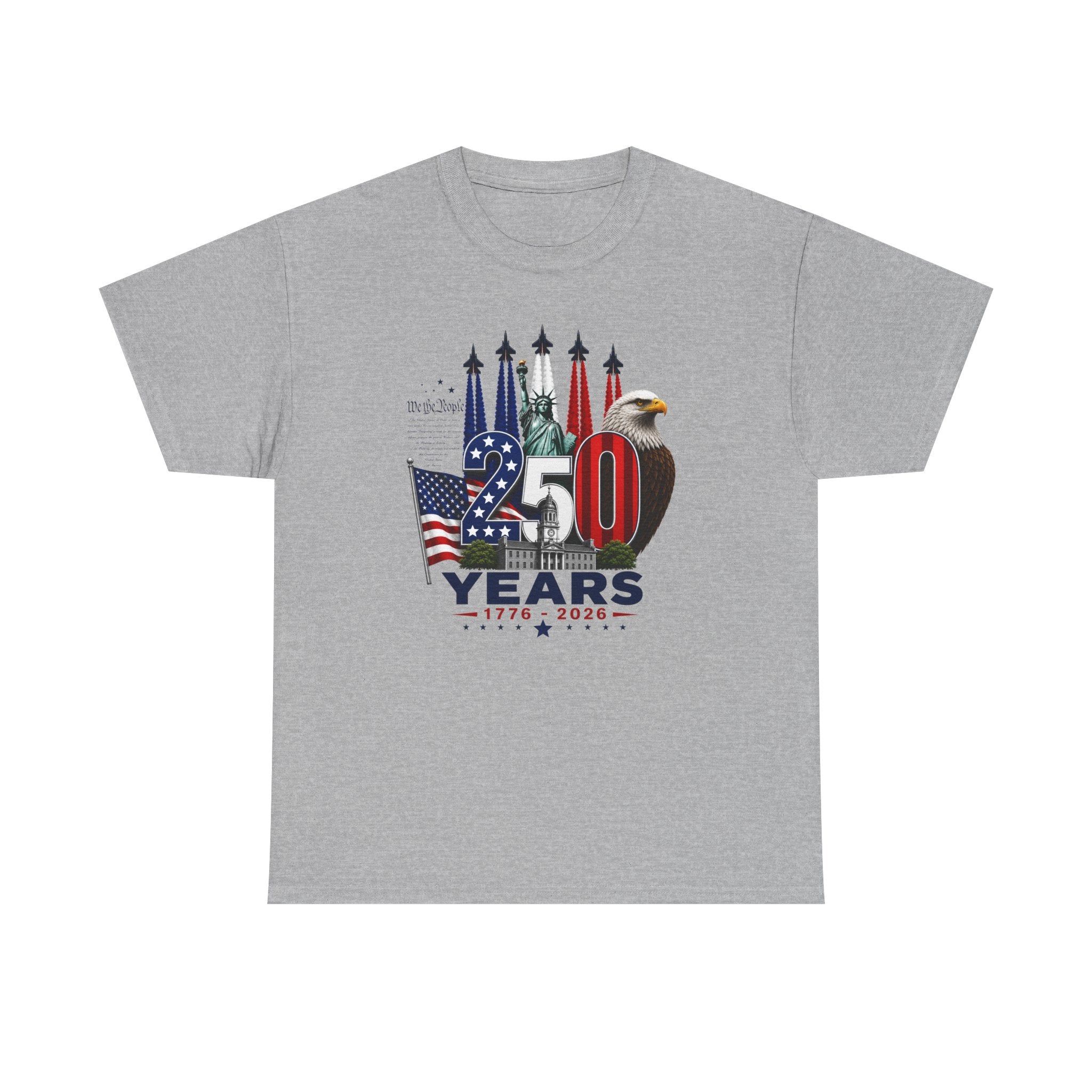 250 Years USA Patriotic – 1776–2026 Anniversary T-Shirt