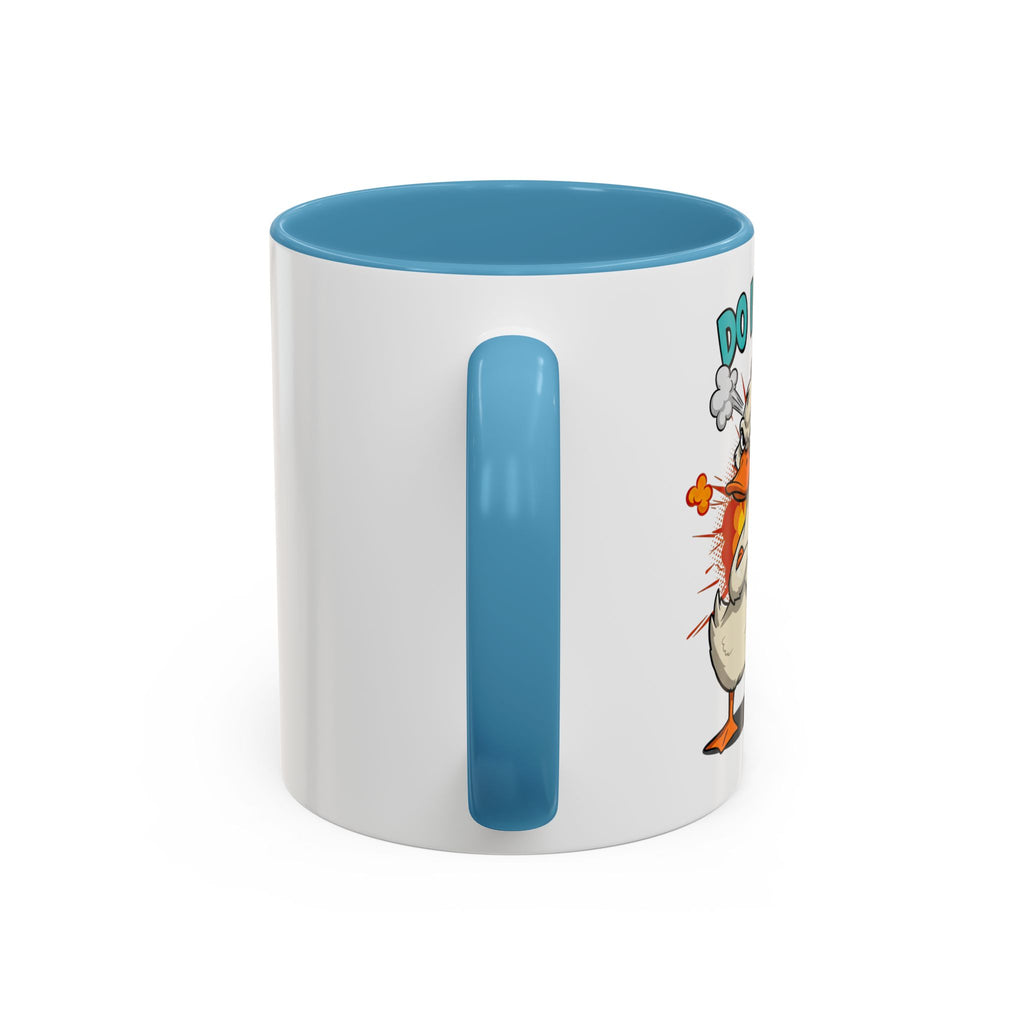 “Do I Look Like I Have A Duck?” Coffee Mug -Accent Ceramic Mug