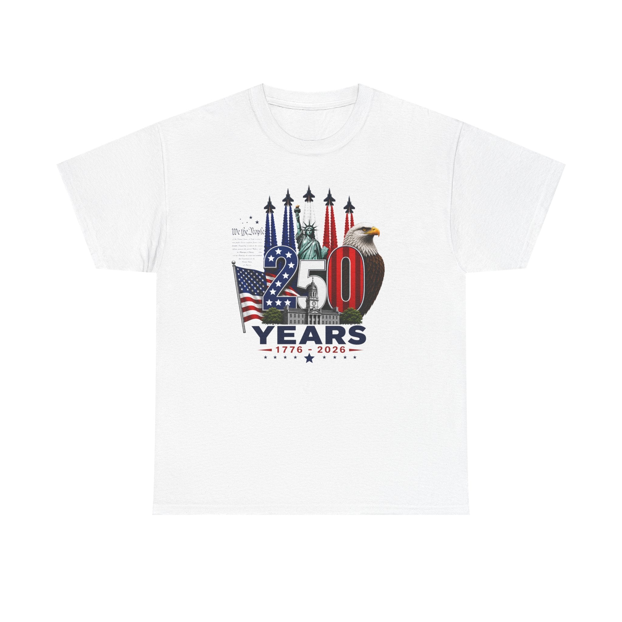 250 Years USA Patriotic – 1776–2026 Anniversary T-Shirt