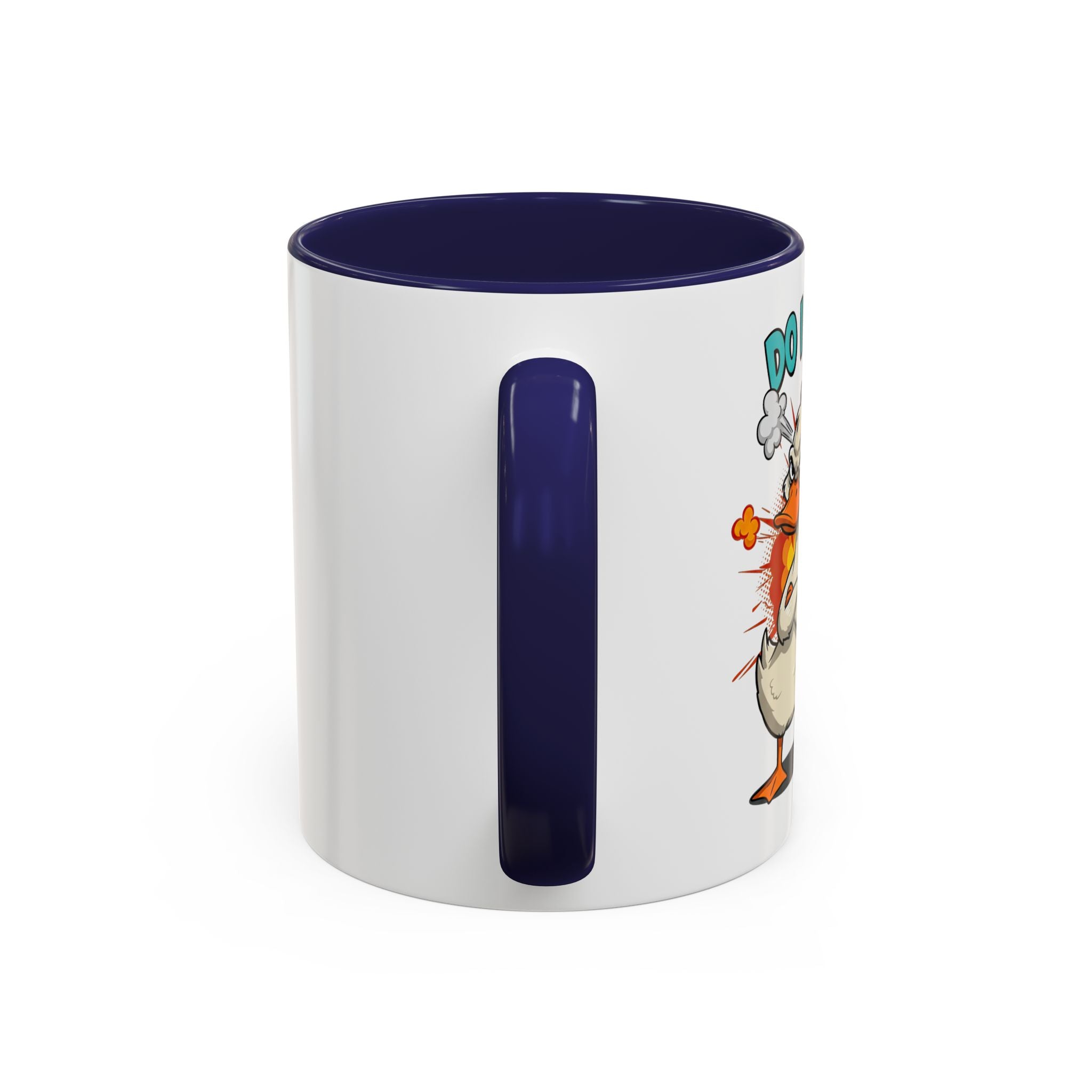 “Do I Look Like I Have A Duck?” Coffee Mug -Accent Ceramic Mug