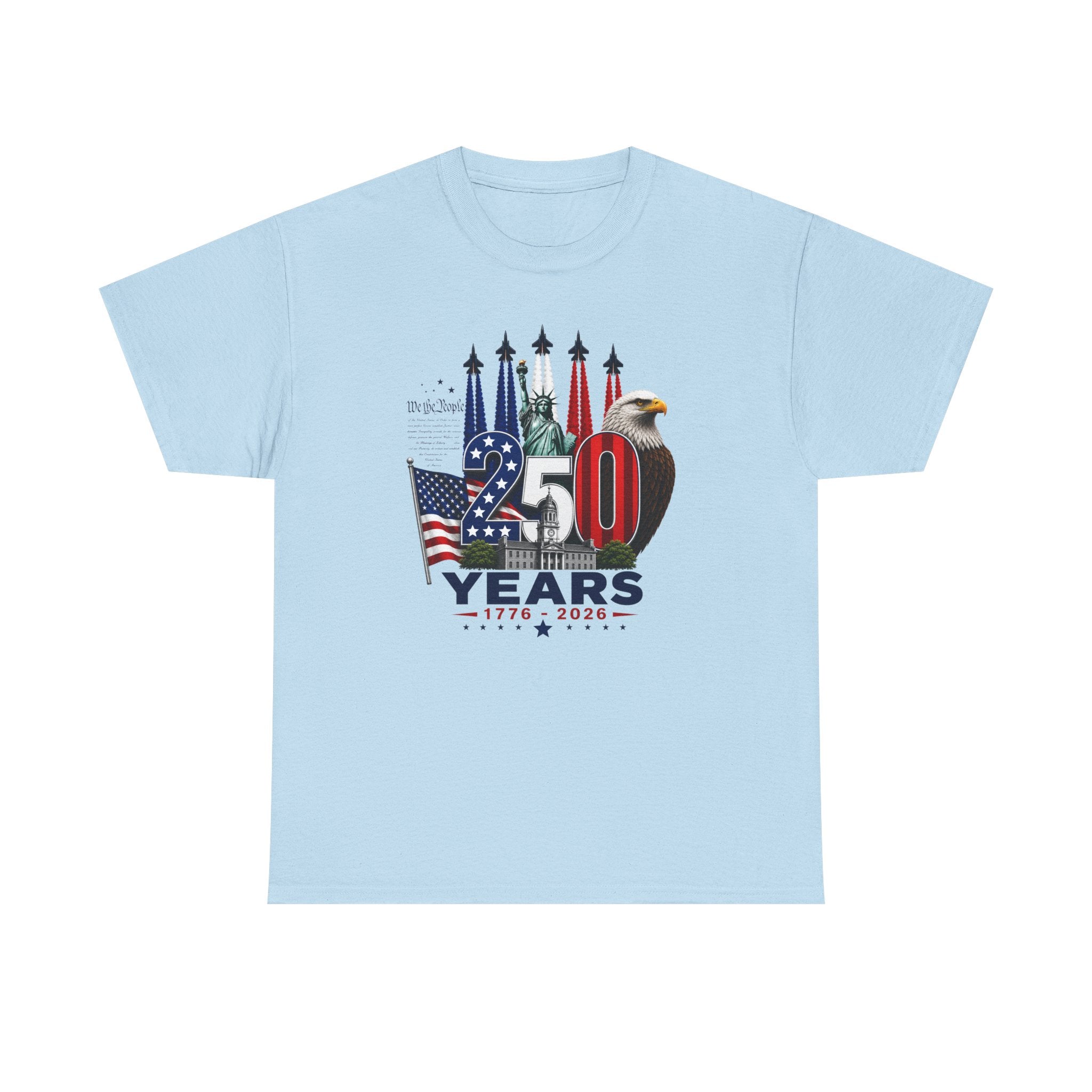 250 Years USA Patriotic – 1776–2026 Anniversary T-Shirt