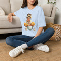 Whimsical Cozy Girl Cute Daydreamer Graphic Tee